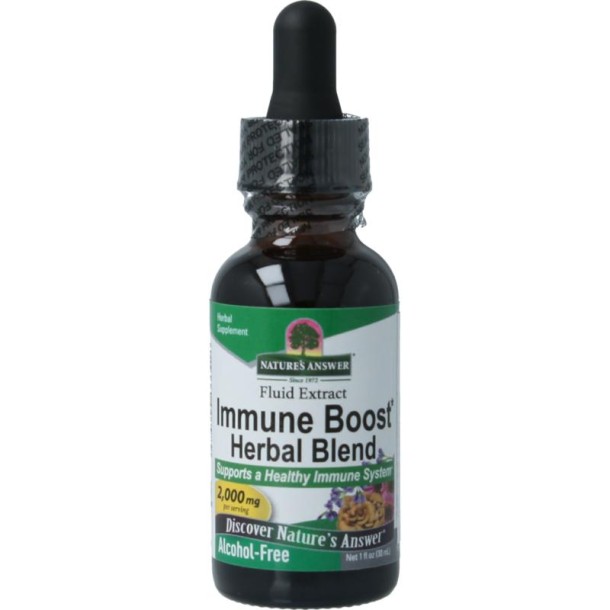 Natures Answer Immuun support extract 1:1 alcoholvrij (30 Milliliter)