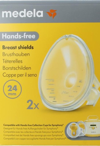 Medela Handsfree borstschild Symphony maat M (1 Stuks)