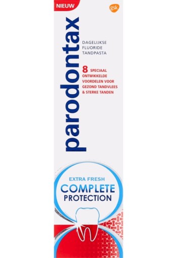 Parodontax Tandpasta complete protection extra fresh 75 ml   3 voor € 12,00