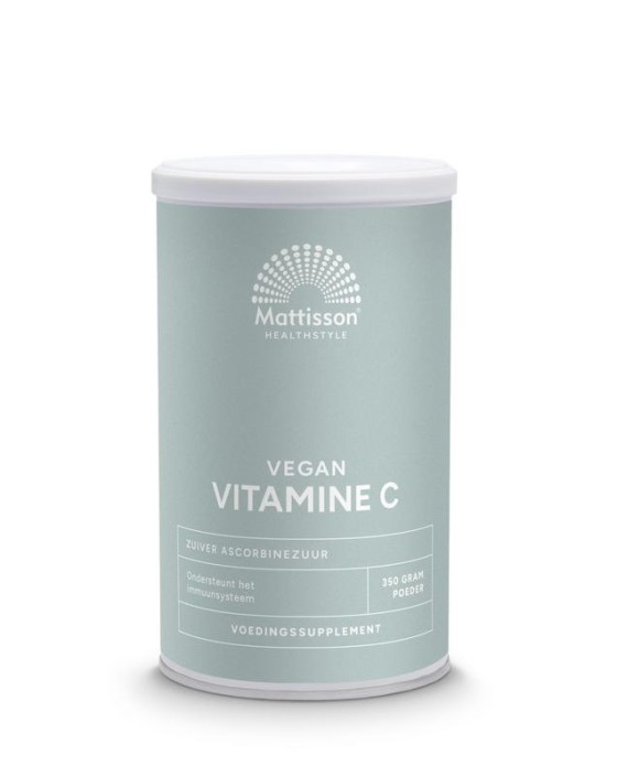Mattisson Vitamine C poeder zuiver ascorbinezuur (350 Gram)