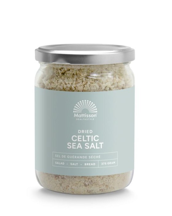 Mattisson Keltisch zeezout celtic sea salt gedroogd (375 Gram)