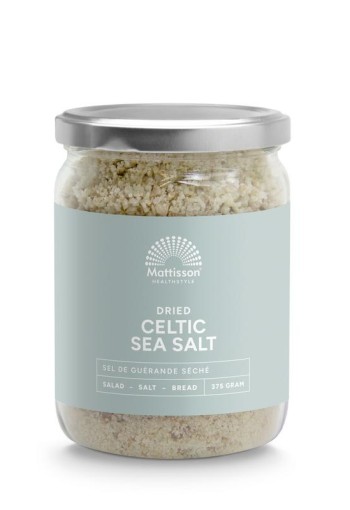 Mattisson Keltisch zeezout celtic sea salt gedroogd (375 Gram)