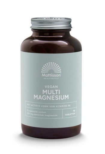 Mattisson Multi magnesium complex 200 mg Vegan (90 Tabletten)