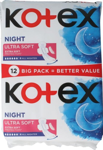 Kotex Ultra soft duo (12 Stuks)