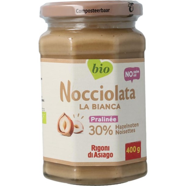 Nocciolata Nicciolata bianca bio (400 Gram)