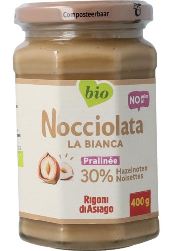Nocciolata Nicciolata bianca bio (400 Gram)