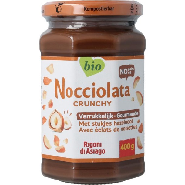 Nocciolata Nocciolata crunchy bio (400 Gram)