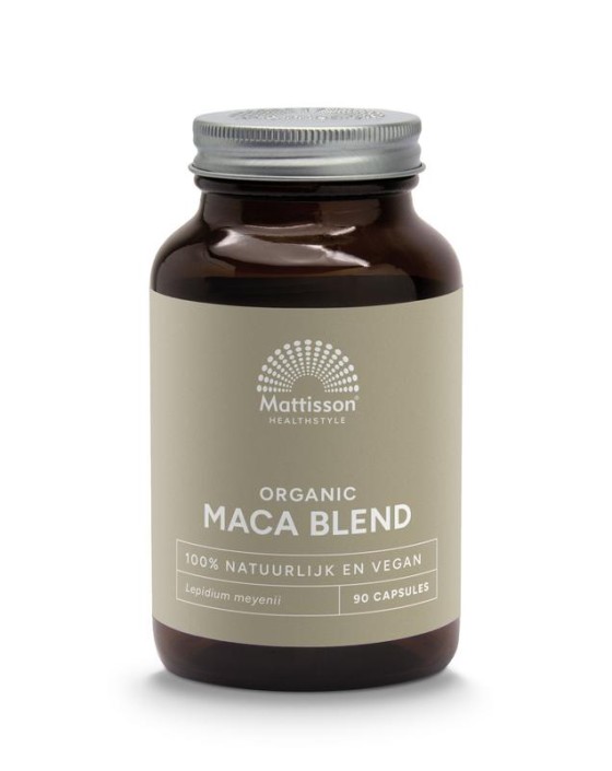 Mattisson Maca blend 750mg bio (90 Capsules)