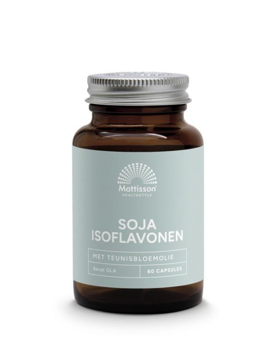 Mattisson Soja isoflavonen met vitamine E & GLA (60 Capsules)