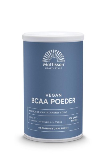Mattisson Vegan BCAA 2:1:1 poeder (250 Gram)