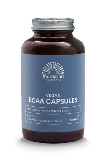 Mattisson Vegan BCAA 2:1:1 capsules (120 Vegetarische capsules)