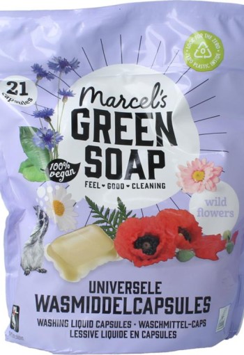 Marcel's GR Soap Wascapsules wilde bloemen (21 Capsules)