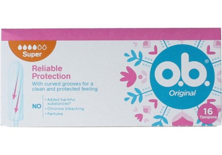 OB Tampons original super 16 Stuks