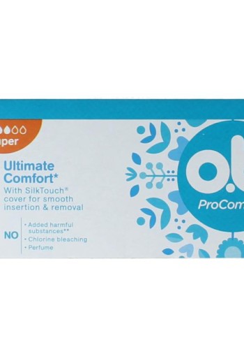 OB Tampons procomfort super (16 Stuks)