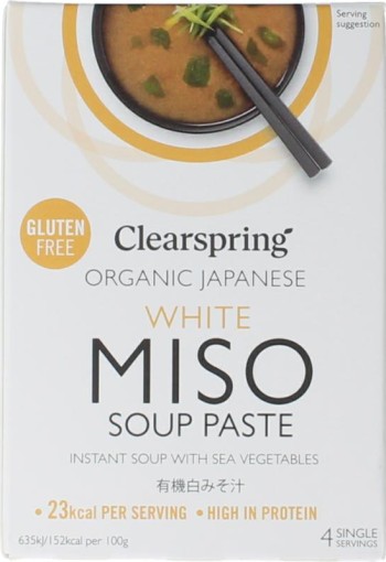 Clearspring Souppaste white miso bio (60 Gram)