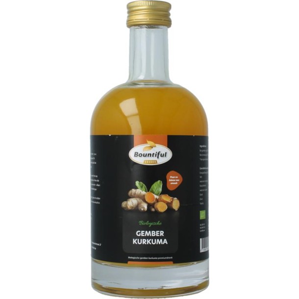 Bountiful Select Gember sap kurkuma bio (500 Milliliter)