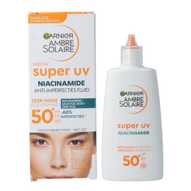 Ambre Solaire Fluid niacinamide super UV SPF50+ 40 Milliliter