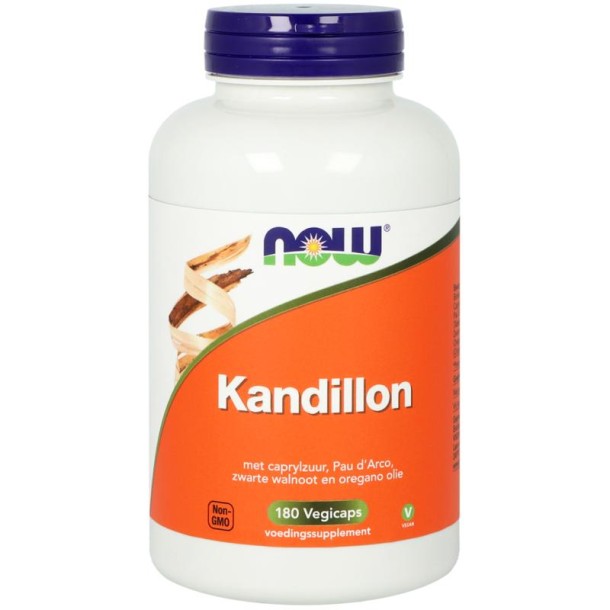 NOW Kandillon (180 Vegetarische capsules)