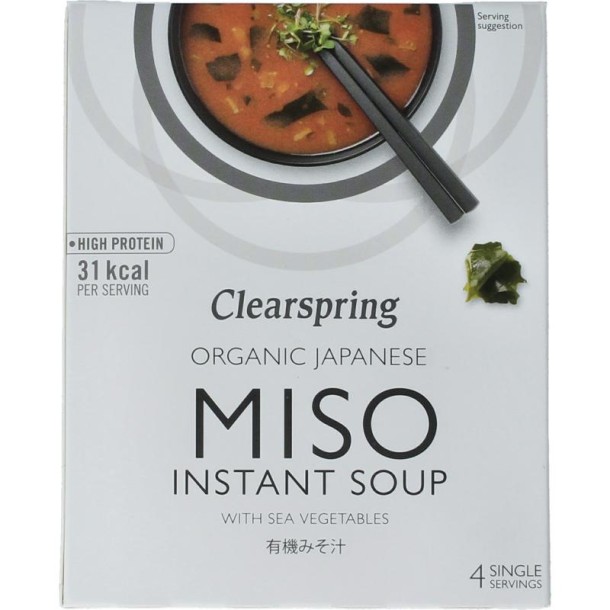 Clearspring Misosoup instant bio (40 Gram)