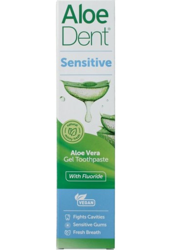 Optima Aloe dent tandpasta sensitive (100 Milliliter)