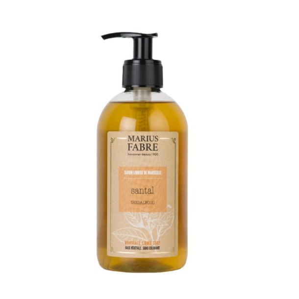 Marius Fabre Zeep sandelhout met pomp (400 Milliliter)