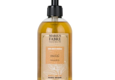 Marius Fabre Zeep sandelhout met pomp (400 Milliliter)