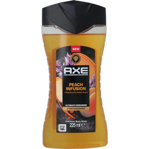 AXE Showergel peach infusion 225 Milliliter