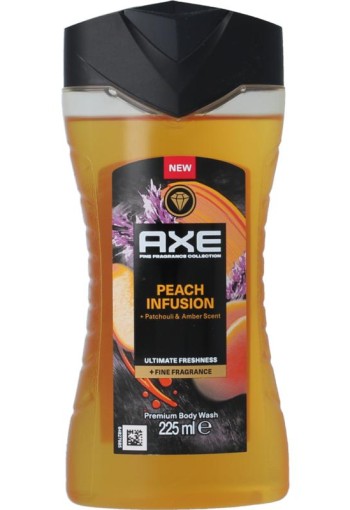 AXE Showergel peach infusion 225 Milliliter