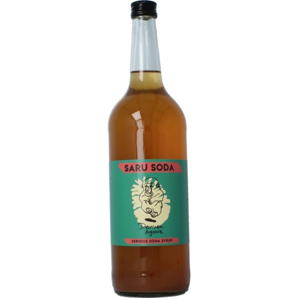Saru Soda Siroop dennen agave bio demeter (1 Liter)