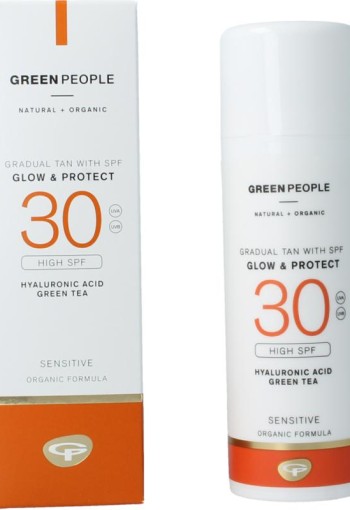 Green People Glow & protect SPF30 (150 Milliliter)