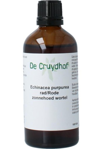 Cruydhof Echinacea purpurea wortel tinctuur (100 Milliliter)