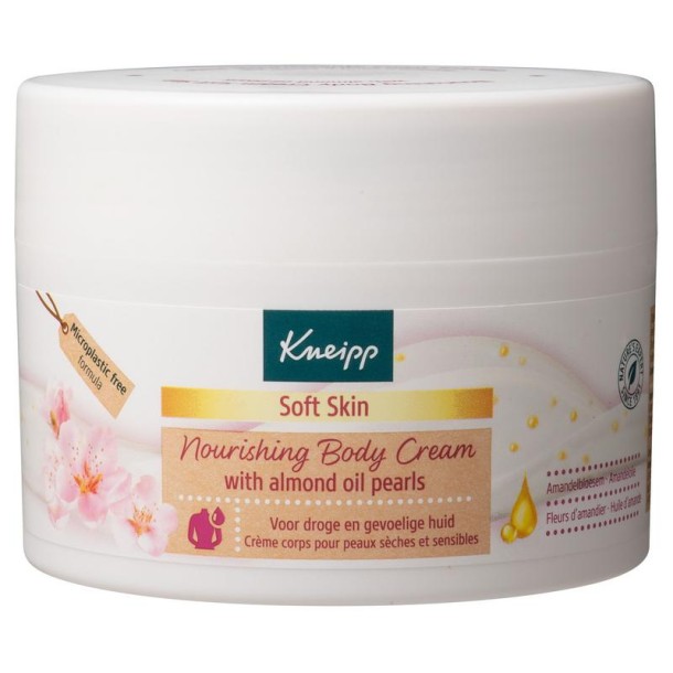 Kneipp Soft skin nourishing body cream almond oil 200 Milliliter