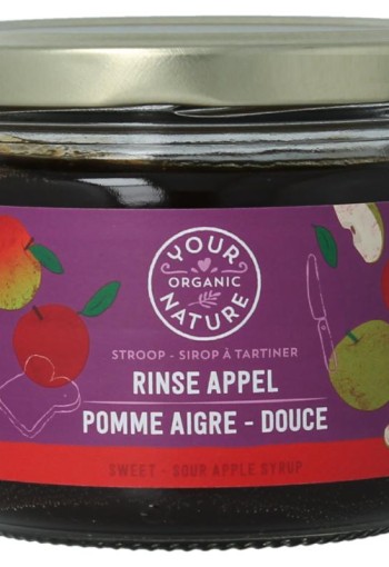 Your Organic Nat Stroop rinse appel bio (330 Gram)