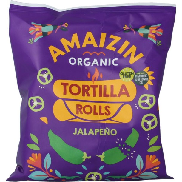 Amaizin Maischips jalapeno bio (100 Gram)