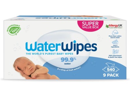 Waterwipes Babydoekjes 9-pak 540 Stuks