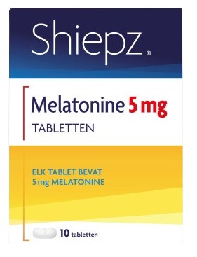 Shiepz Melatonine 5 mg (10 Tabletten)