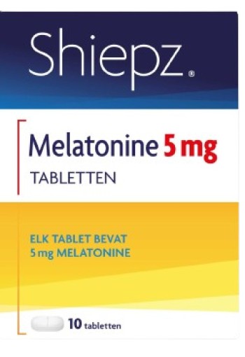 Shiepz Melatonine 5 mg (10 Tabletten)
