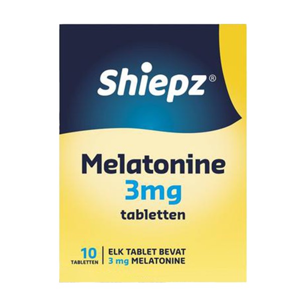 Shiepz Melatonine 3 mg (10 Tabletten)