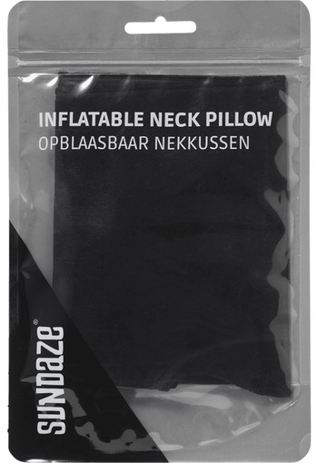 Sundaze - Neck pillow Inflatable - Black