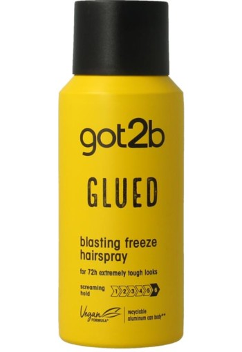 GOT2B Glued blasting freeze hairspray mini (100 Milliliter)