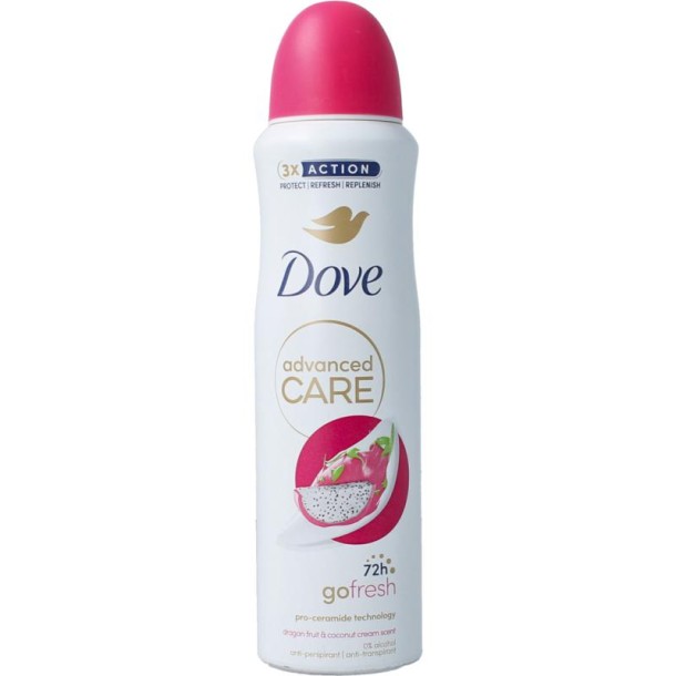 Dove Deodorant spray dragon fruit & coconut (150 Milliliter)