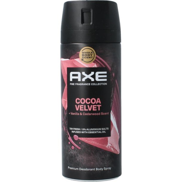 AXE Deodorant bodyspray cocoa velvet (150 Milliliter)