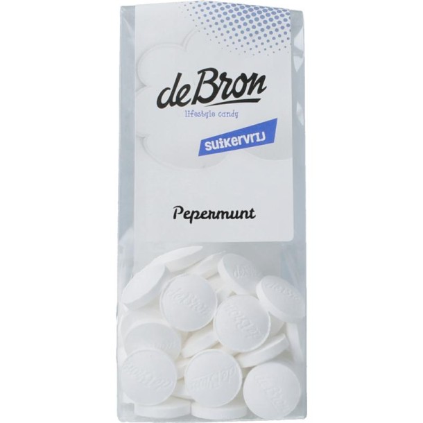 De Bron Pepermunt suikervrij (80 Gram)