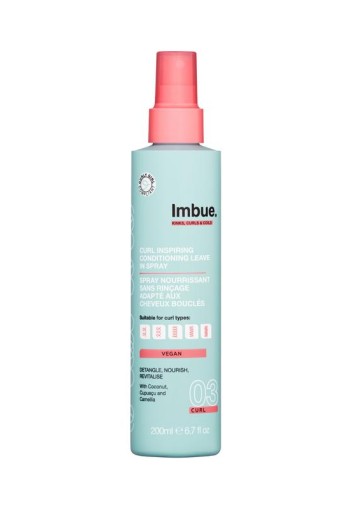 Imbue Curl inspiring conditoner leave in spray (200 Milliliter)
