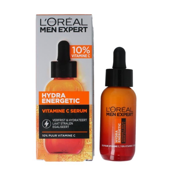 L'Oreal Paris Men expert hydra energetic serum vit C 30 Milliliter