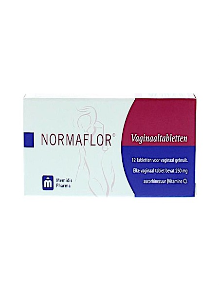Normaflor Vaginale tabletten 12 Stuks