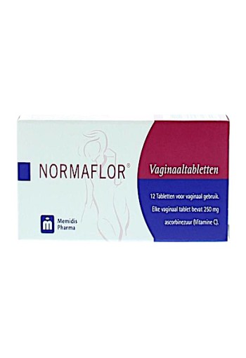 Normaflor Vaginale tabletten 12 Stuks