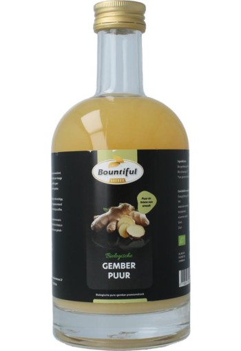 Bountiful Select Gember sap puur bio (500 Milliliter)