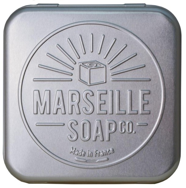 Marseille Soap Zeepdoosje aluminium (1 Stuks)
