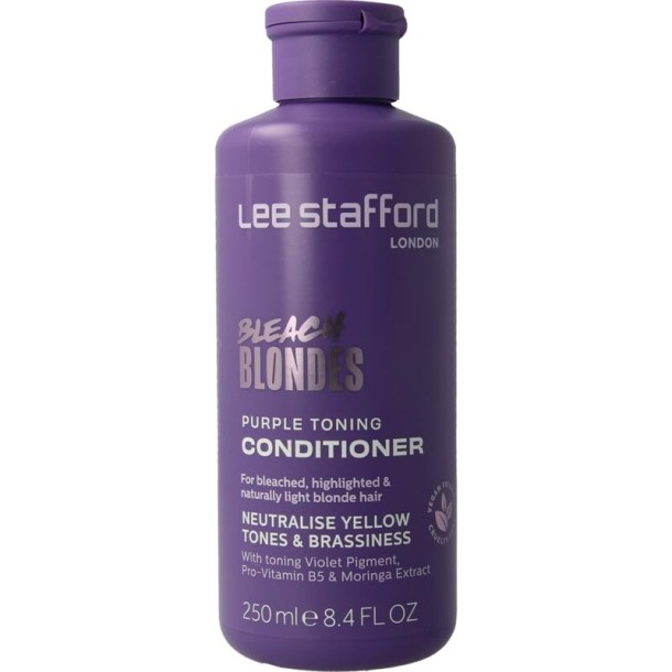 Lee Stafford Beach blondes purple toning conditioner 250 Milliliter